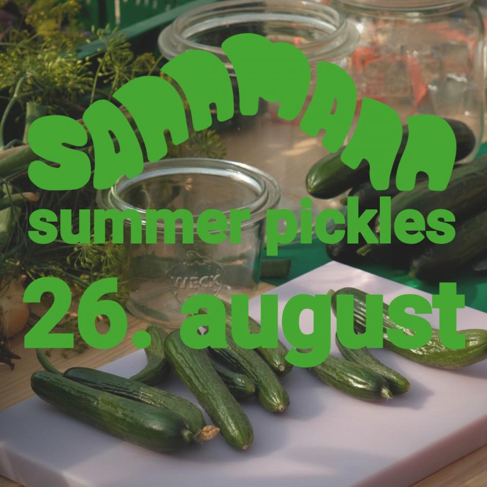 Summer Pickles 26. August